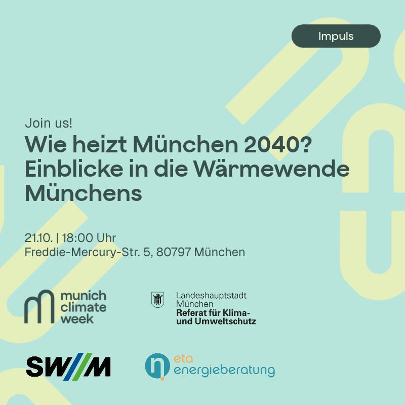 Wie heizt München 2040? Einblicke in die Wärmewende Münchens