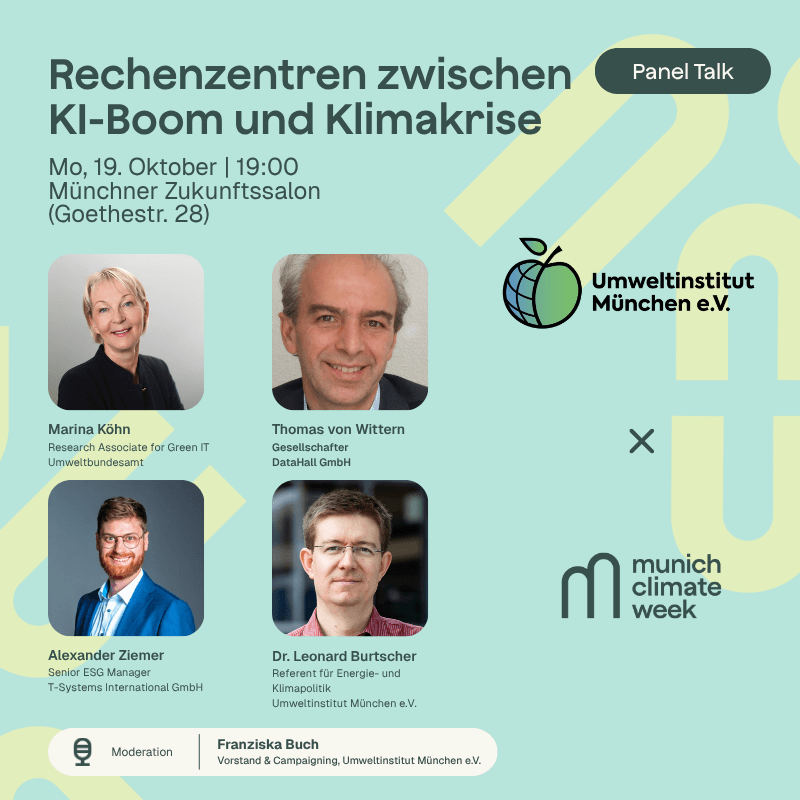 Rechenzentren zwischen KI-Boom und Klimakrise