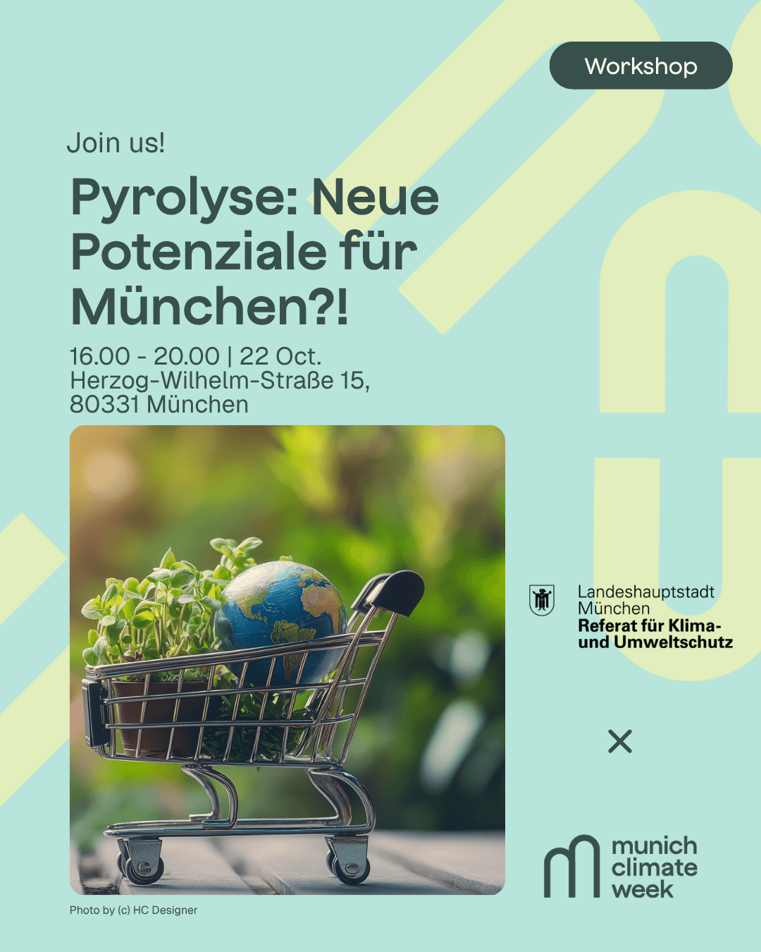 Pyrolyse: Neue Potenziale für München?! Ein exklusiver Gipfel für klimapositive Wärme, Pflanzenkohle und Kreislaufwirtschaft
