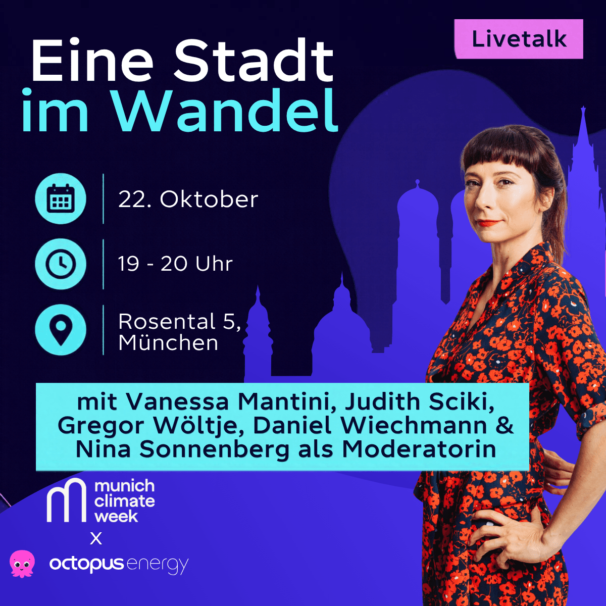 Stadt im Wandel - Menschen, Orte und Ideen, die München antreiben.