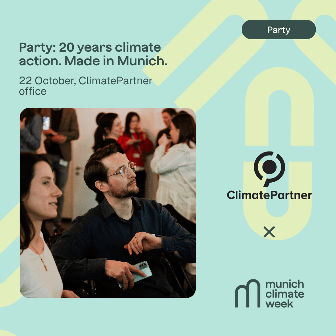 Party: 20 years ClimatePartner
