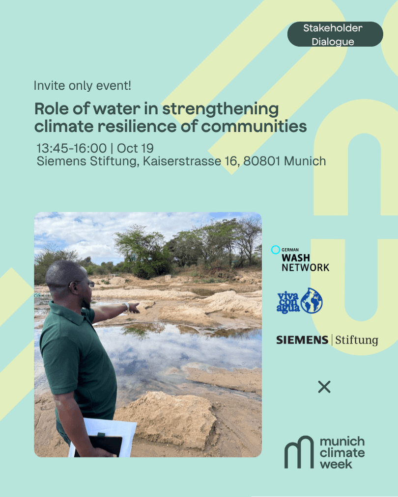 Stakeholder dialogue: Role of water in strengthening climate resilience of communities