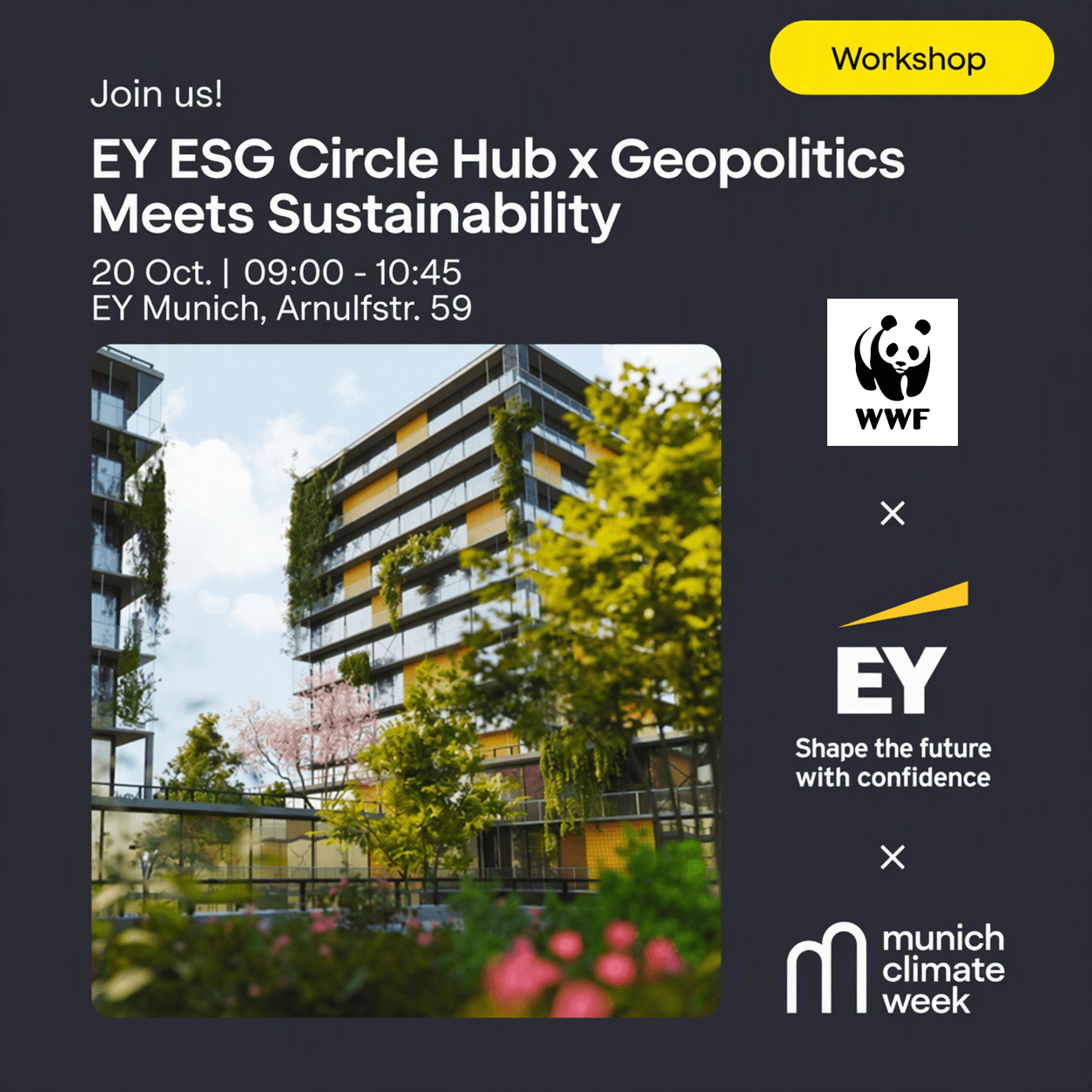 ESG Circle Hub EY x WWF: Geopolitics Meets Sustainability - New Rules for Resilient Corporate Management
