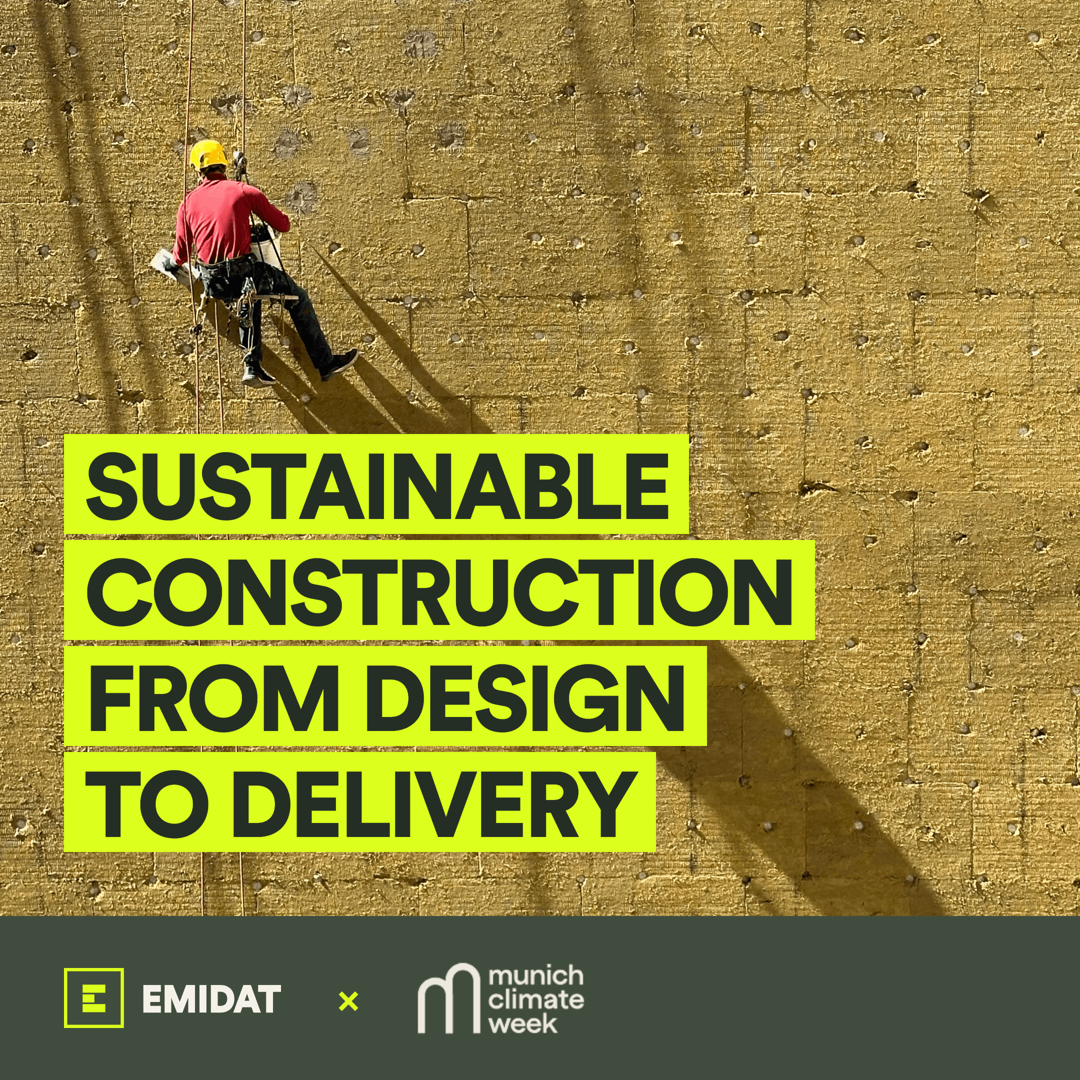 Sustainable Construction from Design to Delivery