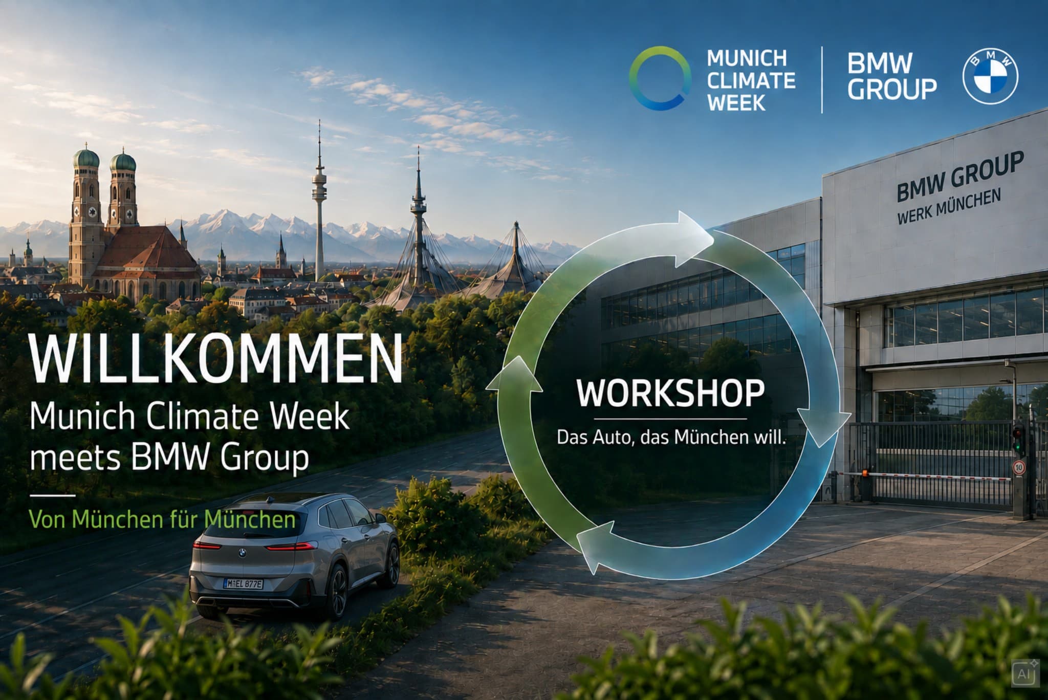 Interaktiver Workshop: Das Auto, dass München will.