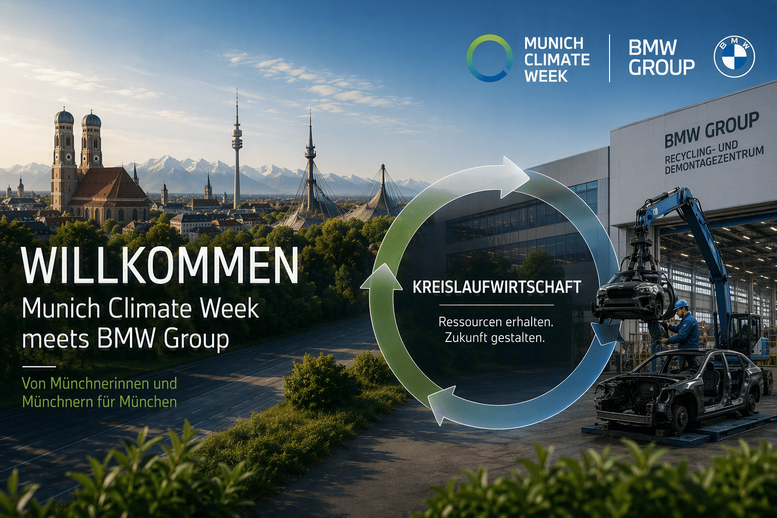 Besuch Recycling und Demontage Zentrum