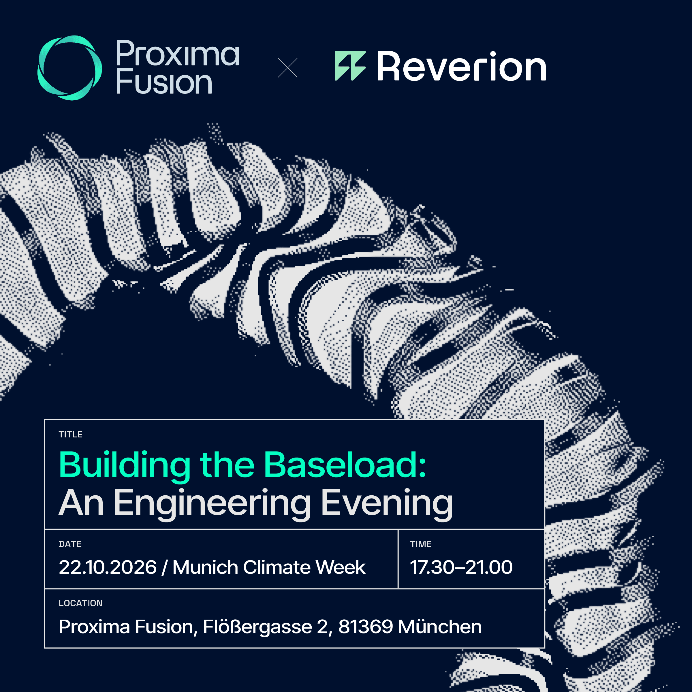 Building the Baseload: an engineering evening at Proxima Fusion