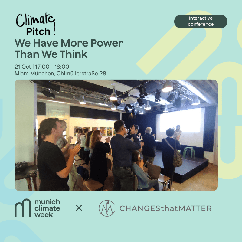 Climate Pitch!: We Have More Power Than We Think!