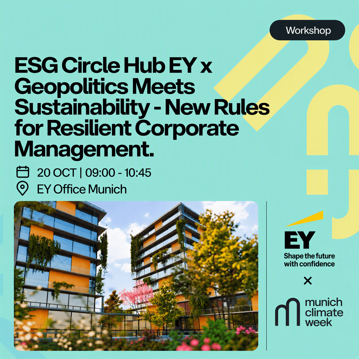 ESG Circle Hub EY x WWF: Geopolitics Meets Sustainability - New Rules for Resilient Corporate Management