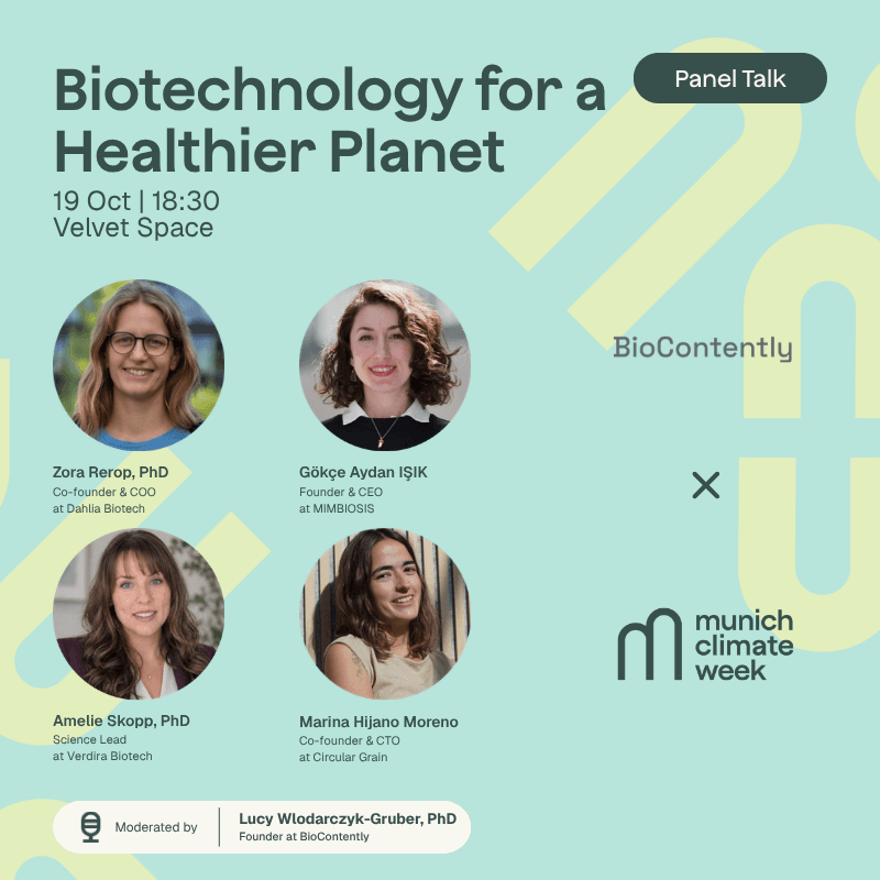 Biotechnology for a Healthier Planet