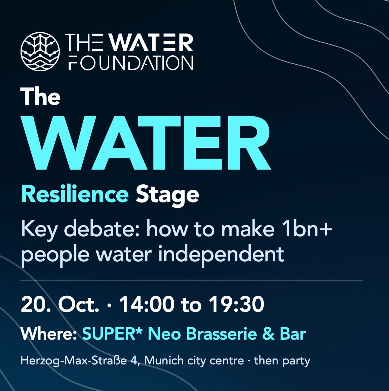 The Water Resilience Stage - Policy, Capital, and Technology for a Water-Resilient Capital