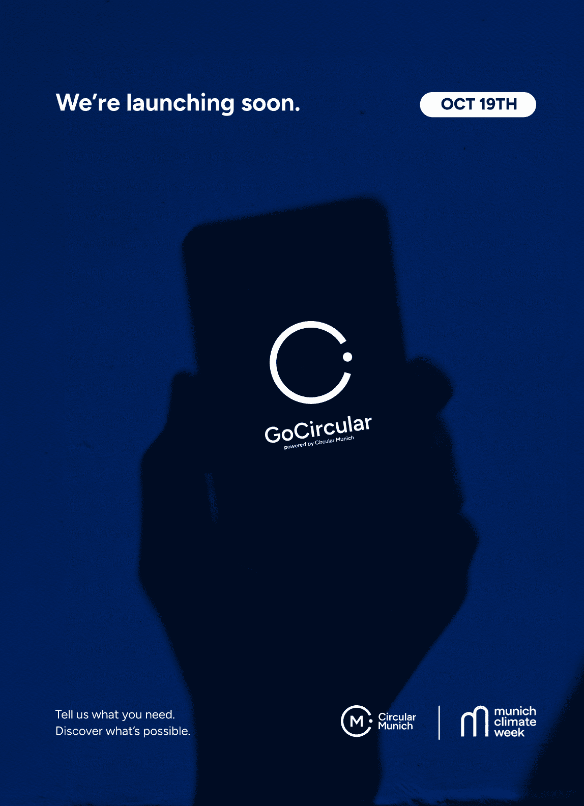GoCircular Munich APP launch