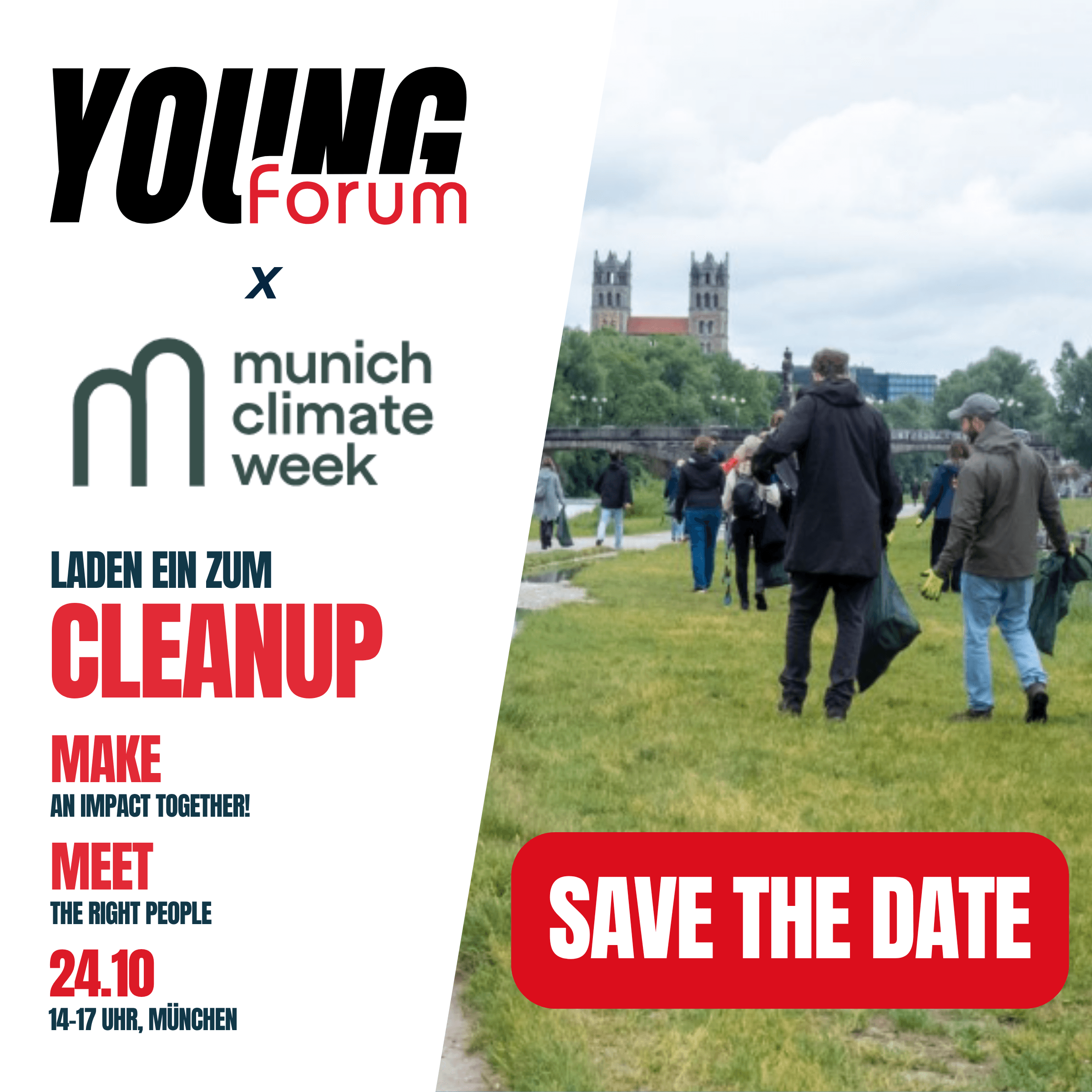 Young Forum x MCW: Munich Cleanup