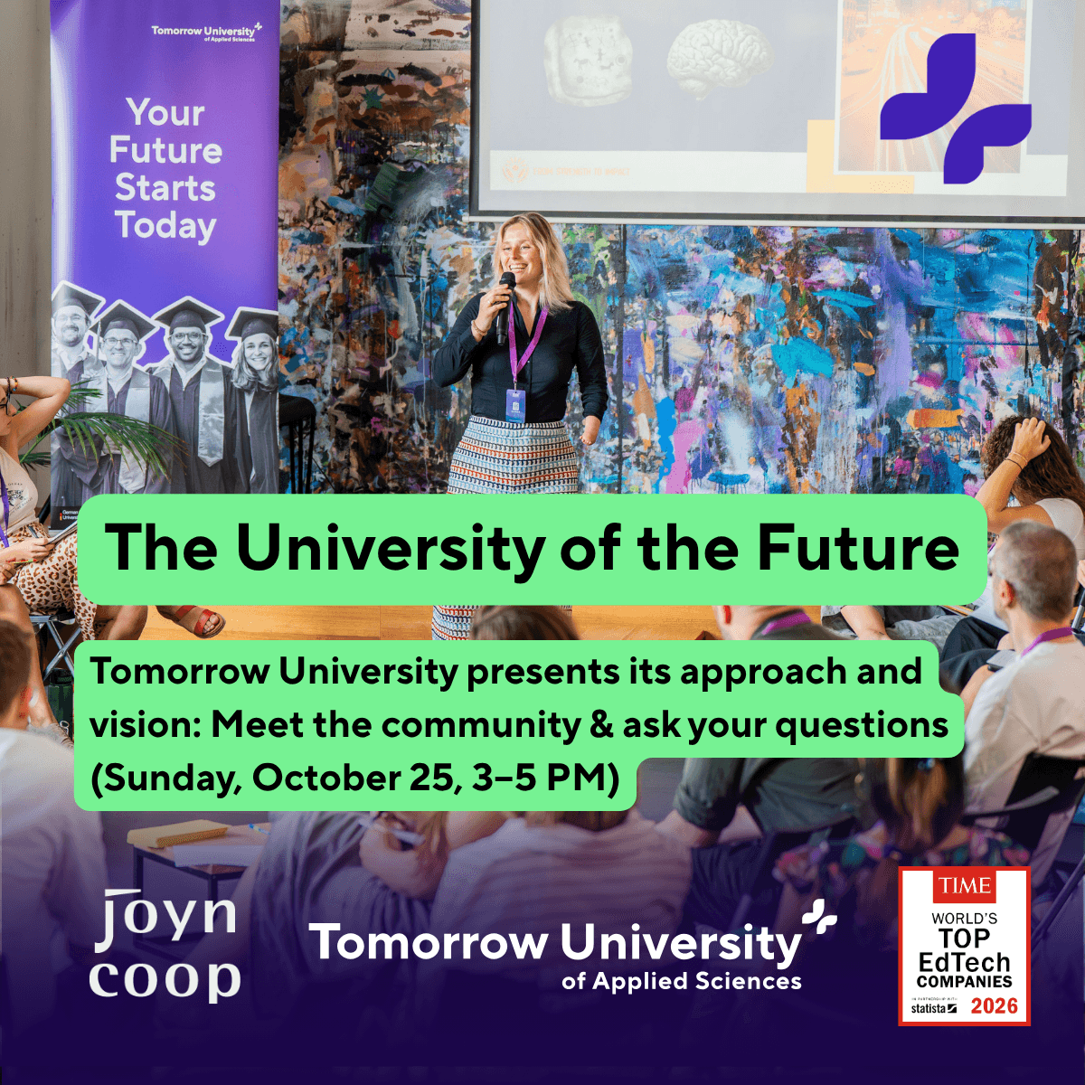 How does the University Of The Future Look Like? Tomorrow University presents its Approach & Vision ✨
