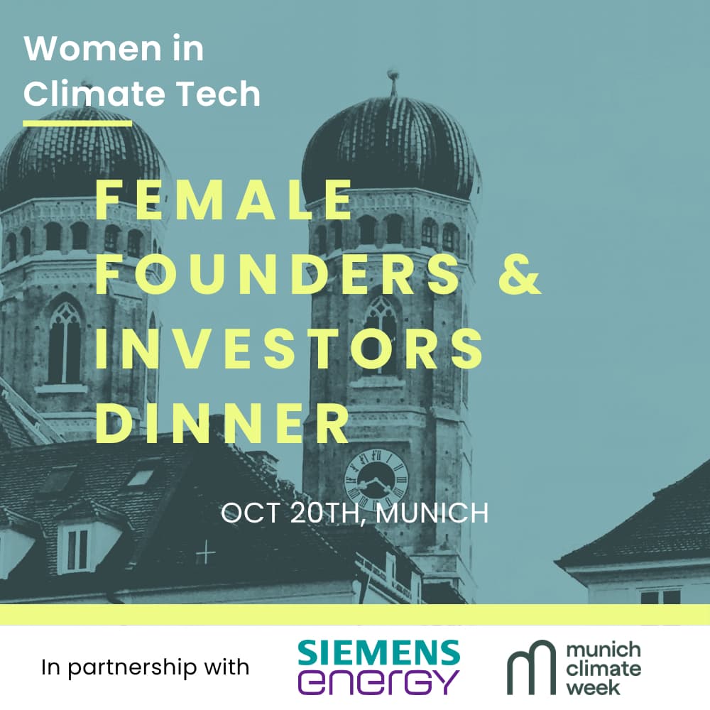 Women In Climate Tech Dinner