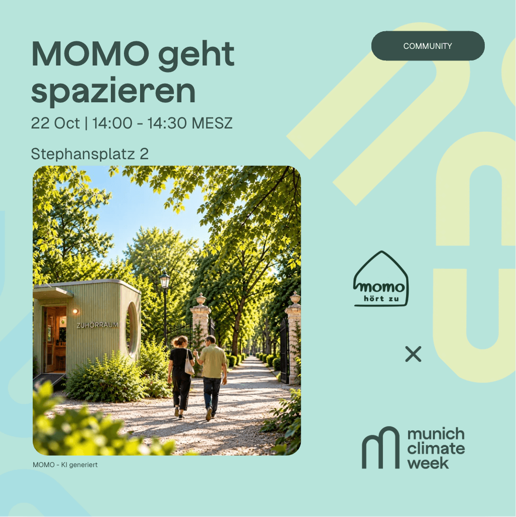 MOMO geht spazieren: Climate starts with Listening
