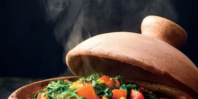 Veganer Tajine-Kochkurs Workshop mit Bio-Zutaten