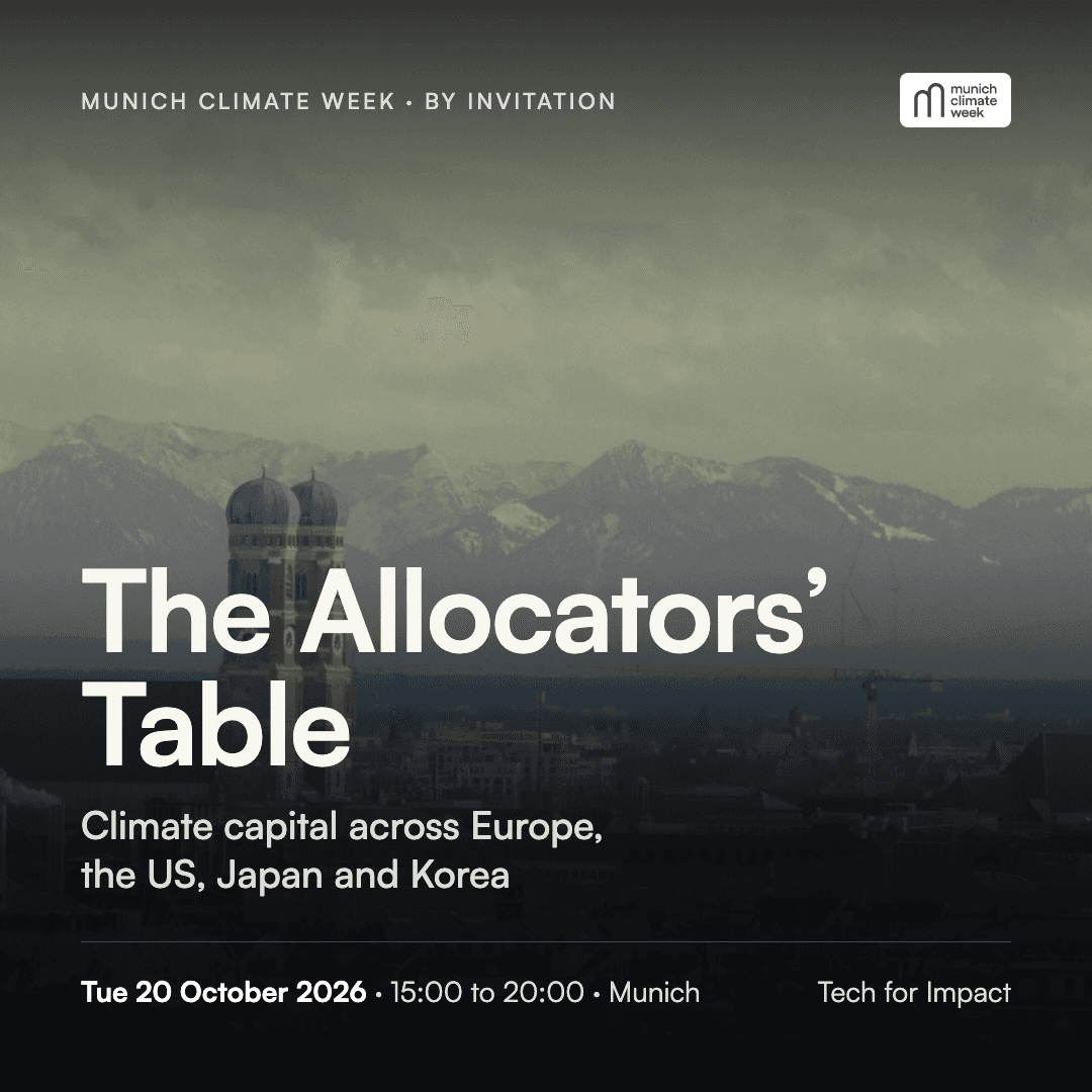 The Allocators' Table: Climate capital across Europe, the US, Japan and Korea